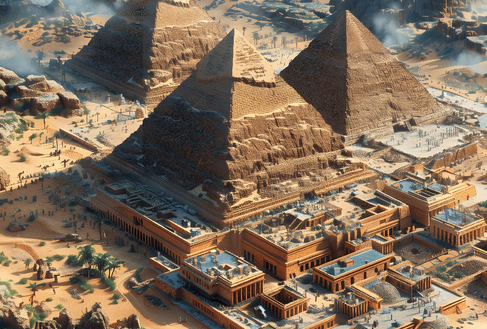 PYRAMIDES ET TOURS DE VERRE